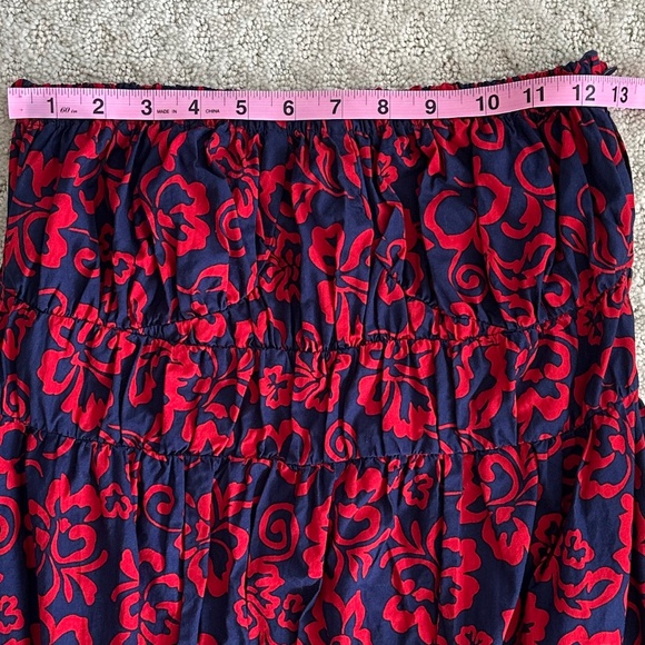 Anthropologie Sundry Aloha Floral Strapless Maxi Dress 1 (Small) Boho West Coast - Picture 15 of 15